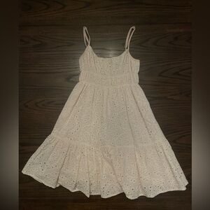 Anthropologie Lush Cream Dress
